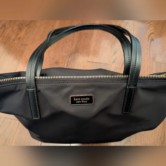 Kate Spade Elegant Black Nylon Tote - Picture 10 of 10